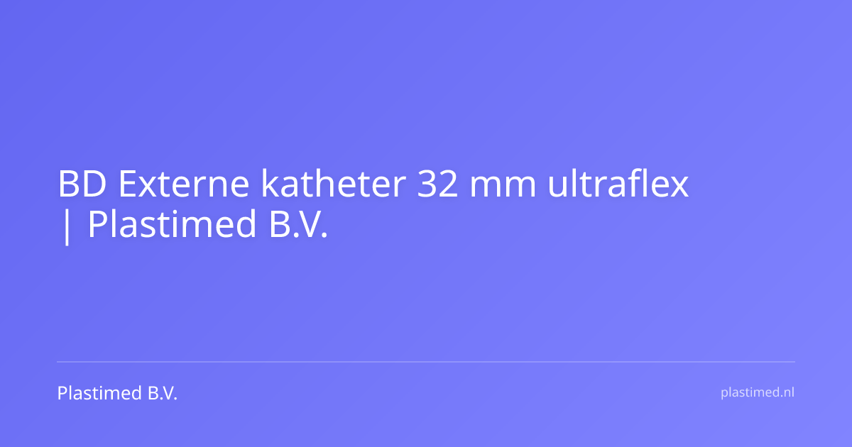 BD Externe katheter 32 mm ultraflex