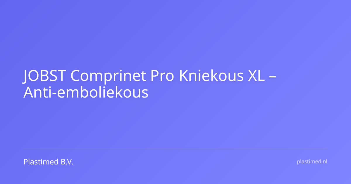 BSN Comprinet Pro kniekous XL