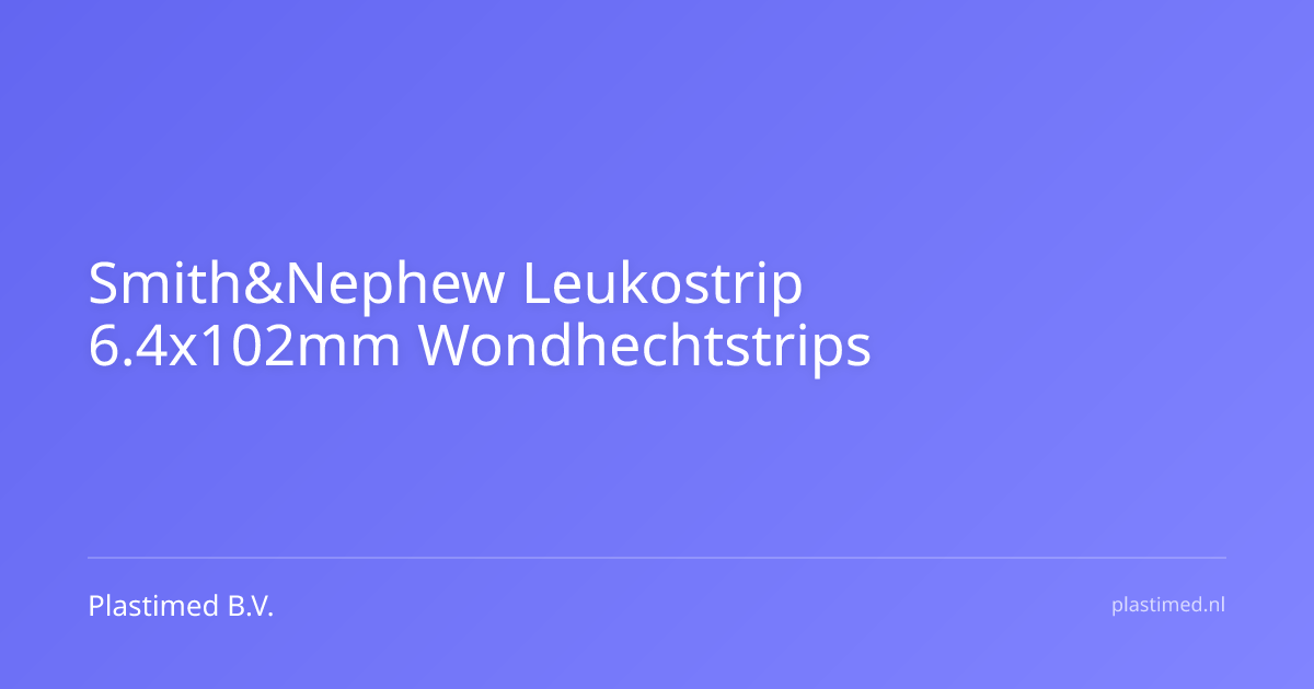 Leukostrip 6,4 x 102 mm