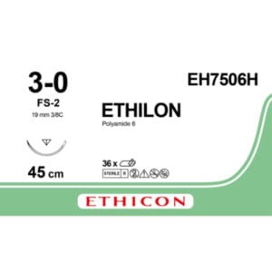 ethilon 3 0 45 cm zwart fs 2