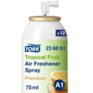 tork luchtverfrisser spray met tropisch fruitgeur a1 aerosol