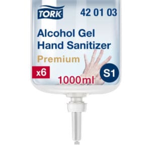 tork tork s1 alcoholgel handdesinfectie 1 liter per stuk
