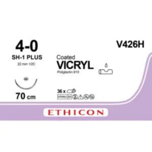 vicryl 4 0 70 cm ongekleurd sh 1 plus